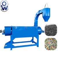 Nouvelle conception de sécheuse centrifuge automatique pour plastique PET/HDPE, machine de déshydratation pour ligne de recyclage et usine de fabrication