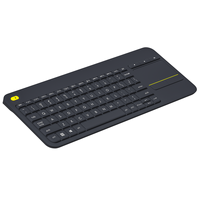 Keyboard Pintar Nirkabel Ultra-Tipis MultiPerangkat OEM ODM dengan Trackpad Besar MultiSentuh, Mendukung iPad untuk Kantor