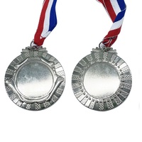 Médailles de football en métal au design de trophée, prix avantageux, vente en gros, ruban gratuit, médailles de sport de football
