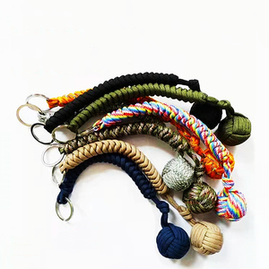 Công cụ sinh tồn khẩn cấp tự vệ Paracord Keychain khỉ nắm tay hôn - Product Image 4