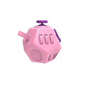 Cảm giác <span class=keywords><strong>12</strong></span> bên chống căng thẳng cứu trợ ngón tay ma thuật thần tài <span class=keywords><strong>Cube</strong></span> xúc xắc mới lạ gag cổ điển trẻ em Quà tặng khuyến mãi đồ chơi cho người lớn - Product Image 2