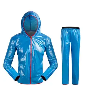 Bike Cycling Jacket Sets Men Women Waterproof Windproof Raincoat Reflective Jersey Pants Suit Cycle Raincoat