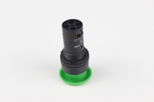 Interruptores de Botón Pulsador Momentáneo con Cabeza de Hongo Verde de 22 mm, 1NO+1NC, 250 V - Product Image 2