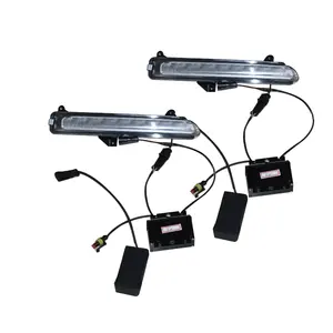 Kseek sistema de iluminação para carro, luz diurna automática para vw golf 7r