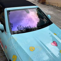 Película para Ventanas PET Camaleón con Cambio de Color, Rechazo de Rayos UV del 99%, Rechazo de Rayos IR del 99%, Película de Protección Solar para Automóviles, Película Protectora para Parabrisas OEM XINHUI