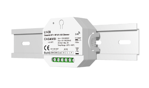 Controlador <span class=keywords><strong>Casambi</strong></span> BT <span class=keywords><strong>DMX</strong></span> PWM 0/1-10V BL, Atenuador 100-240VAC, Interruptor de Relé 1CH*3A, 256 Niveles, Atenuación Suave de 0-100% - Product Image 4