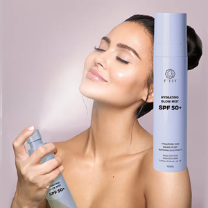 <span class=keywords><strong>Protector</strong></span> <span class=keywords><strong>Solar</strong></span> Mineral Personalizado en Aerosol, Hidratante, con Brillo, SPF50 para Rostro - Product Image 1