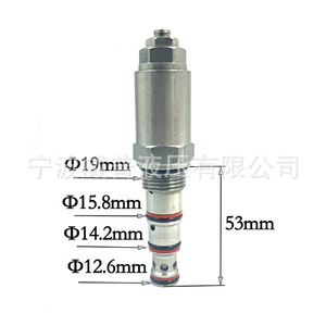 Vanne de réduction de pression série Dwp 1/2 pouce en acier au carbone pour huile à température normale - Product Image 1