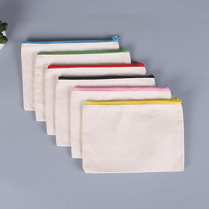 Trousse de rangement en toile style simple pour étudiants (primaire et secondaire) – Idéale pour la formation, promotion, ou comme cadeau promotionnel pour crayons de couleur - Product Image 2