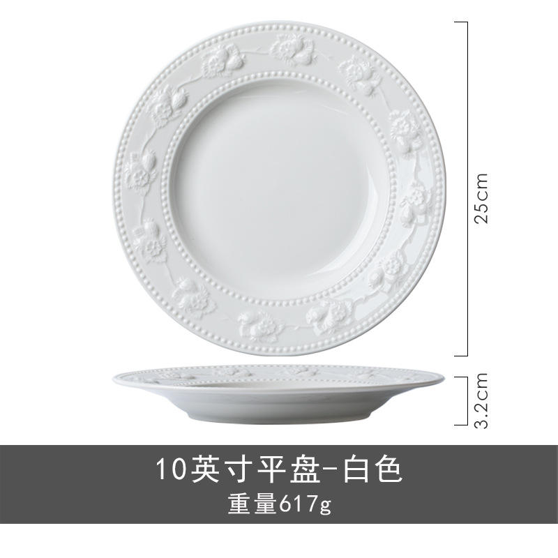 10 inch flat plate