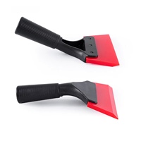 Raclette professionnelle en caoutchouc personnalisable pour le covering automobile, grattoir à eau pour kit d'outils de teintage de vitres