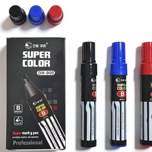 Hot Selling in Nigeria Market DH-900 Non-Toxic Quick-Drying Tips Permanent Marker <b>Pen</b> for School and Office Supplies - Product Image 3