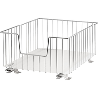 Glissières de tiroir pour armoire, Guides de panier de traction en forme de U montage de support de 45mm, Extension complète
