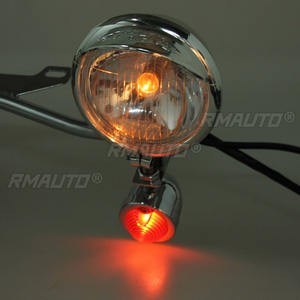 Phares rétro universels pour moto 12V, clignotants, feux antibrouillard, lampes auxiliaires, feux de croisement pour Honda/Yamaha/Suzuki - Product Image 2