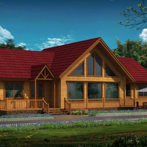 Cabane d'été moderne en bois pour camping extérieur, lodge de réception, montage facile, structure naturelle traitée sous pression - Product Image 3