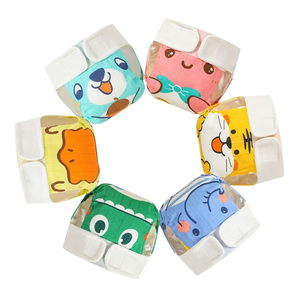 Celana popok bayi baru lahir, pakaian dalam latihan toilet balita, celana popok kain bayi baru lahir tahan air dapat dicuci dan Loop anak laki-laki dan perempuan - Product Image 1