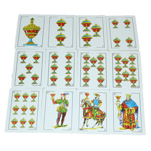 Juego de cartas de plástico español, servicio oem de alta calidad, 2019 - Product Image 2