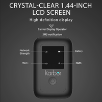 Karbor Mobile 300Mbps 4G Lte Todos los routers 300Mbps Wifi Router con ranura para tarjeta Sim Módem 4G WiFi Pocke Router
