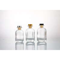 Bouteille diffuseur de parfum en verre décorative en promotion – 50ml, 100ml, 150ml, 200ml – Bouteille vide pour diffuseur d'arômes