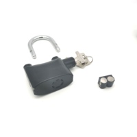 Samhoo Nouvelle Arrivée Cadenas Robuste avec Alarme Intelligente Étanche Sécurité Maximale en Alliage d'Aluminium