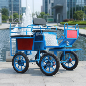 Populaire Chariot à Chevaux à 4 Roues, Chariot de Mariage Cendrillon, Chariot de Marathon, Chariot à Chevaux Citrouille à Vendre - Product Image 1