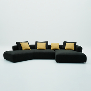 Italienische Luxus-Sofagarnituren L-Form Modulares Samt-Ecksofa-Set für Wohnzimmer Couchgarnituren Luxus-Couch Sofa - Product Image 2