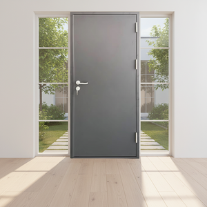 Fireproof <strong>Door</strong> Class a Plywood <strong>Door</strong> Side Opening Postmodern Design Certified Flame Retardant Smoke-Proof for Apartment School - Product Image 2