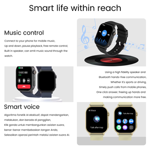 Smartwatch AMOLED 50mm con Ampio Schermo a Colori HD, Impermeabile IP67, 123 Modalità Sportive, Monitoraggio Frequenza Cardiaca e Gestione della Salute per Android e iOS ZL94 - Product Image 4