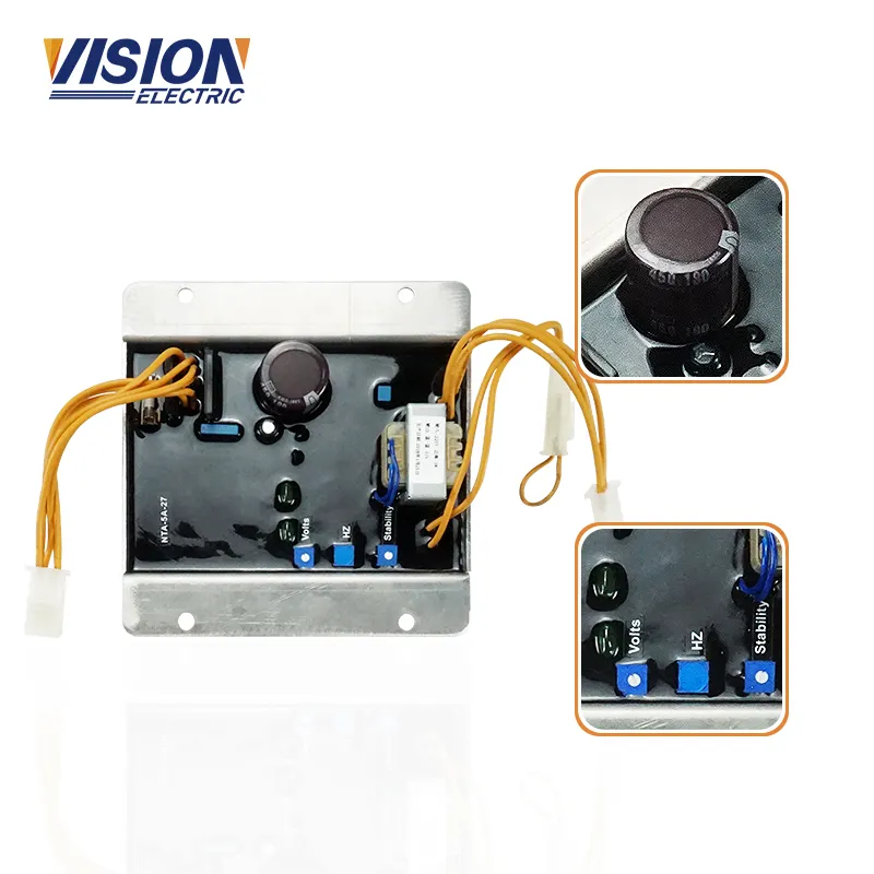 VISION AVR AN-5A-27-Regulador de voltaje automático, piezas de repuesto para generador Denyo AVR AN 5A 27