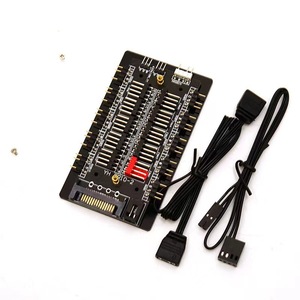 Huierd D10 2-In-1 4Pin Pwm Power Supply 5V Argb Color Adjustment 10 Interfaces Each Screwdriver - Product Image 1