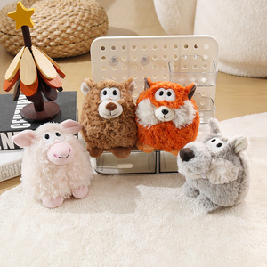 Juego de Peluches de Animales del <span class=keywords><strong>Bosque</strong></span> Kawaii, Lindos Peluches de Oveja, Zorro, <span class=keywords><strong>Lobo</strong></span> y Oso para Decoración de Habitación Infantil, Regalo de Cumpleaños - Product Image 2