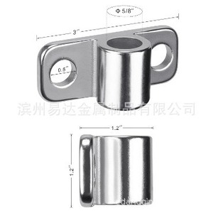 Charnière de porte horizontale murale en acier inoxydable 304, robuste, pour portail, clôture, usage agricole - Product Image 4