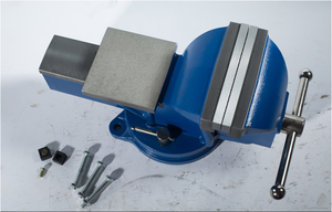 Meilleur prix - Machine à fraiser manuelle - Étau de banc JFZ-200 - Marque Dijin - Étau robuste pour réparation automobile - 8'' avec base pivotante - Product Image 3