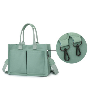 Stylish <b>Charm</b> Women's Tote <b>Bag</b> Large Capacity Oval Shape Zipper Closure Everyday Fashion Shoulder <b>Bag</b> Summer 2023 - Product Image 3