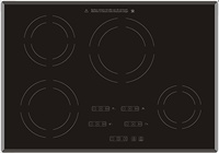 Panneau en verre trempé céramique pour cuisinière à induction, remplacement, haute résistance, écologique, usage industriel extérieur