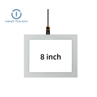 Écran tactile capacitif en verre IIC PCAP de 8 pouces pour module d'affichage TFT-LCD, écran tactile capacitif, prise en charge de la personnalisation