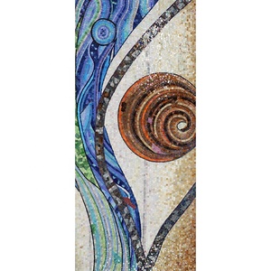 Foshan Supplies Customized Pattern Hand-cut Glass Art Mural Wall <strong>Mosaic</strong> <strong>Tiles</strong> <strong>Craft</strong> for Home Office Living Room Hotel Project - Product Image 6