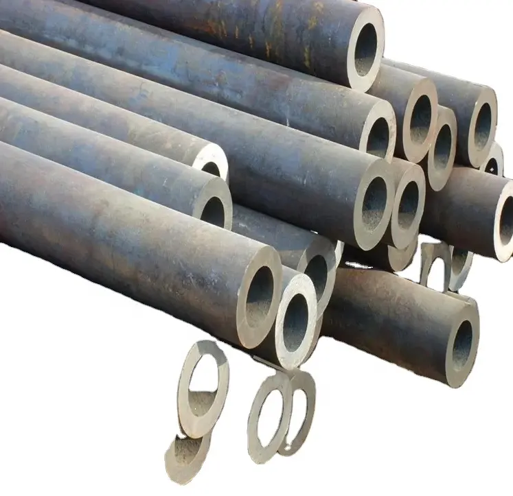 Seamless Carbon Steel Pipes ASTM A106 A53 API 5L X42-X80 Oil and Gas Seamless Steel Pipe