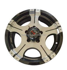DAYTOP alliage <span class=keywords><strong>13</strong></span> pouces <span class=keywords><strong>jante</strong></span> en acier noir 108mm PCD 0mm ET remplacement prix compétitif pour remorques - Product Image 5