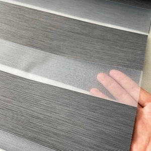 Blackout Zebra Rèm màn màn Combi Shades vải lanh Zebra rèm cửa sổ - Product Image 6