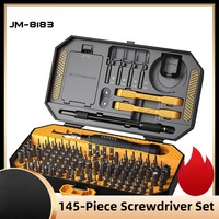 Kit d'outils de précision multifonctionnel 145-en-1, outils de réparation complets pour téléphones portables, ordinateurs portables et appareils électroniques