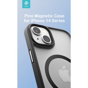 Cover Magnetica Pino per Apple per Magsafe Nera Nera Nera custodia per cellulare Plus 13 Pro Max 7 Plus Promax Transparant Animation - Product Image 1