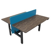 Mobilier de bureau électrique modulaire postes de travail pieds en métal cabines modernes poste de travail pour 4 personnes