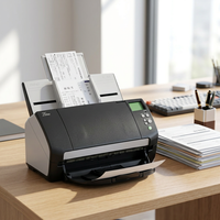 Scanner Duplex USB 3.0 FI-7160 A4 60ppm 120ipm CCD 600dpi Noir pour Bureau et Entreprise