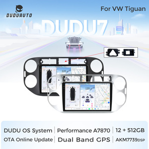 DUDUAUTO DUDU7 CarPlay inalámbrico Android Auto Multimedia inteligente para <span class=keywords><strong>Volkswagen</strong></span> <span class=keywords><strong>Tiguan</strong></span> 1 NF 2006 - <span class=keywords><strong>2016</strong></span> - Product Image 2