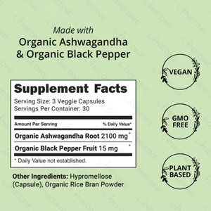 Kapsul Ekstrak Akar Ashwagandha Vitamin OEM/ODM Laris Manis, Kapsul Ashwagandha Penenang, Kapsul Ashwagandha Vegan - Product Image 3