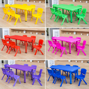 Juego de Mesa y Silla para Niños Lida, Tamaño Estándar, Plástico Resistente, Diseño Moderno, para Jardín de Infancia, Bebés y Niños, Uso Escolar - Product Image 5