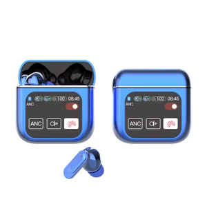 หูฟังไร้สาย SE-60 LCD หน้าจอสัมผัส TWS ANC ตัดเสียงรบกวน ENC รับสายโทรศัพท์ BT หูฟังไร้สายแท้ SE 60 สำหรับ iPhone Android - Product Image 1