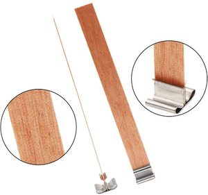 Candela profumata fai da te stoppino in <span class=keywords><strong>cera</strong></span> di <span class=keywords><strong>legno</strong></span> fatto a mano materiale per candele stoppino in <span class=keywords><strong>cera</strong></span> - Product Image 2