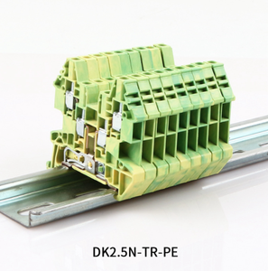 DK2.5N-PE <span class=keywords><strong>DIN</strong></span>导轨接线端子接地接线端子螺钉接线端子 - Product Image 1